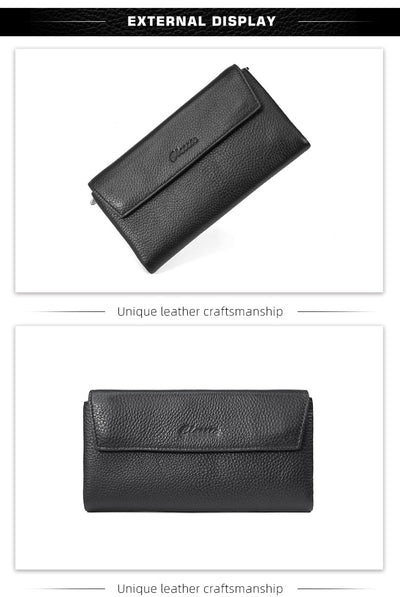 Billetera de Cuero Genuino Premium - Cartera Manual de Piel de Res - Image 19