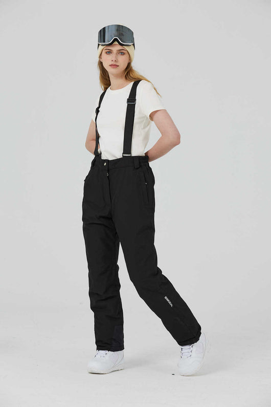Pantalones de Esquí Impermeables y Térmicos con Cintura Elástica - Image 8