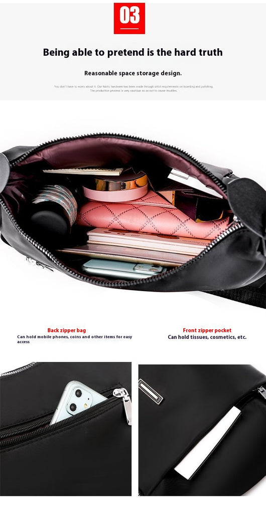 Bolso Bandolera Oxford para Mujer - Elegancia Minimalista y Funcional - Image 31