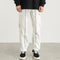 Jeans Rectos Oversize con Corte Tridimensional y Cierre Lateral