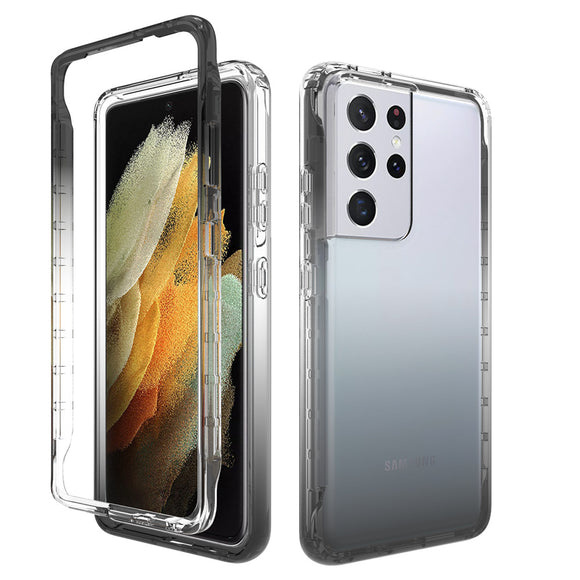 Funda Protectora TPU PC Degradada de Alta Transparencia para Celular