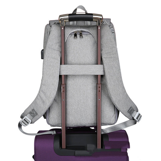 Bolso Maternal Convertible con Doble Asa y Cierre de Seguridad - Image 6