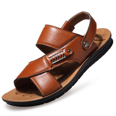 Sandalias de Cuero para Hombre - Zapatos de Playa Cómodos - Image 6