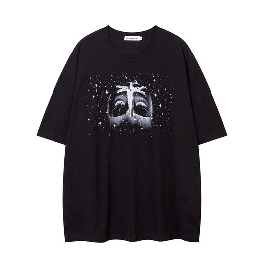 Playera Estampada de Manga Corta para Hombre