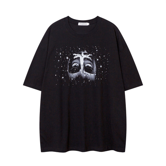Playera Estampada de Manga Corta para Hombre