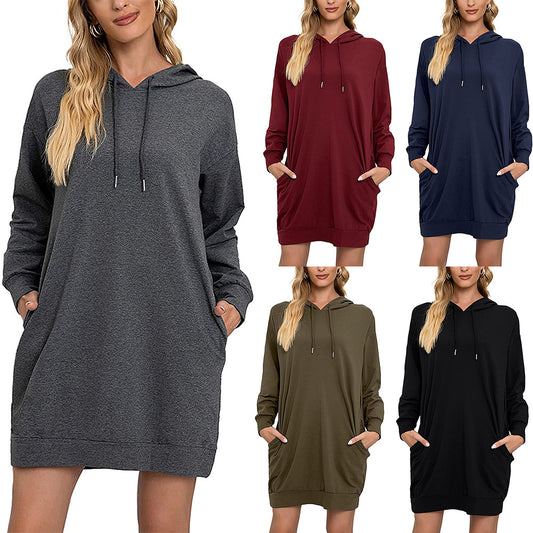 Suéter con Capucha y Cordones Ajustables para Otoño e Invierno