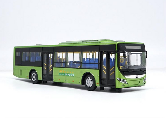Autobús Eléctrico YuTong E12 - Modelo Diecast Metal Coleccionable - Image 5