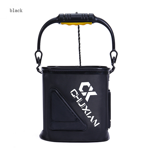 Cubo de Pesca Plegable con Cuerda - Balde Aireado para Peces Vivos - Image 6