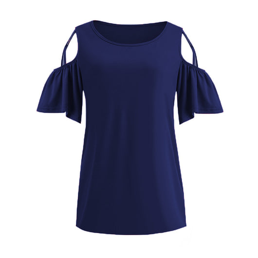 Blusa Hombro Descubierto Manga Corta - Diseño Elegante y Versátil - Image 13