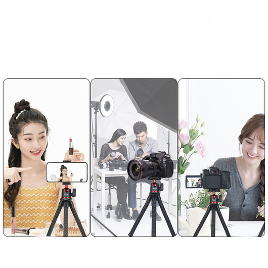 Soporte Ajustable para Cámara y Micrófono - Trípode Profesional para Streaming en Vivo - Image 7