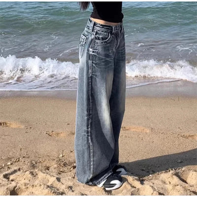 Jeans Vintage de Cintura Alta para Mujer - Image 10