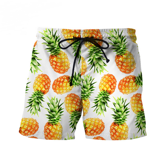 Bañador Europeo Estampado Piña - Pantalón de Playa Creativo - Image 5