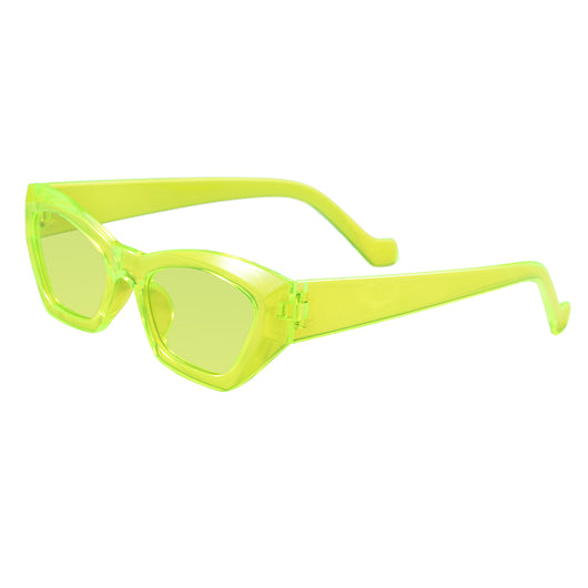 Gafas de Sol Cat Eye Geométricas en Colores Translúcidos - Image 13