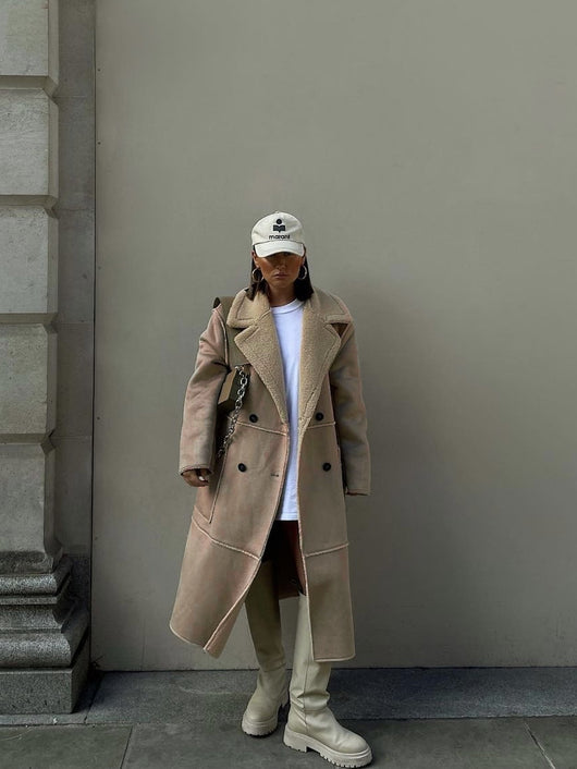 Abrigo de Invierno Estilo Británico Premium para Mujer - Image 6
