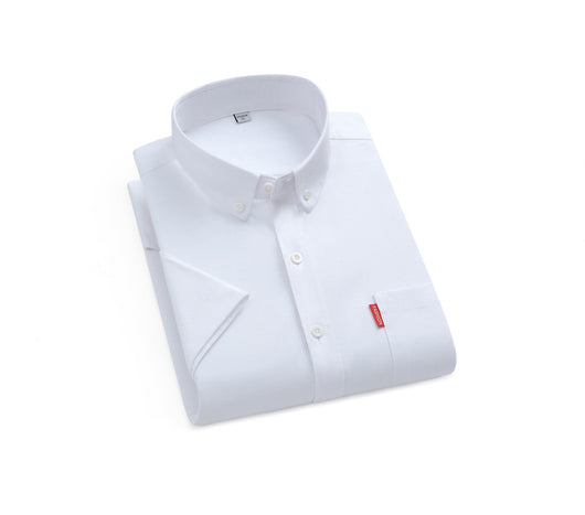 Camisa Oxford Casual de Manga Larga para Hombre - Image 9