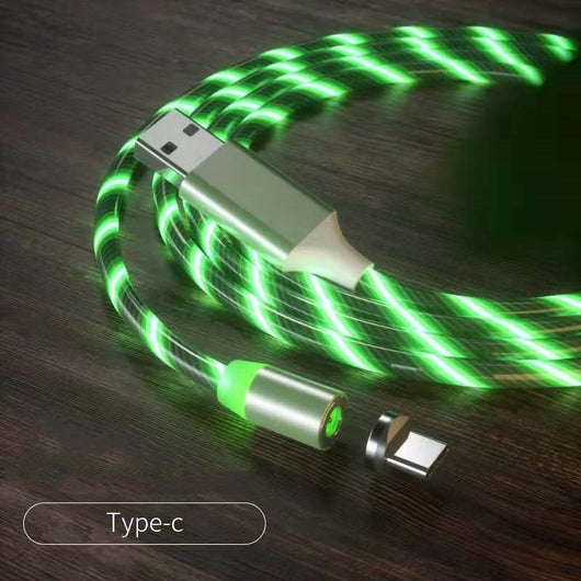 Cable de Carga Magnético Rápido con LED - USB Tipo-C, Micro USB y Lightning - Image 11