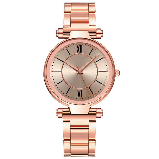Reloj de Cuarzo Casual para Dama Estudiante con Correa de Acero - Image 17