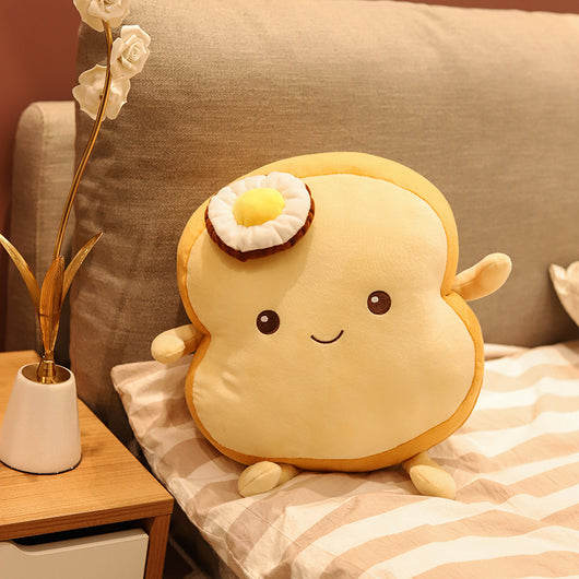 Almohada Peluche Pan Tostado - Cojín Gigante Suave para Dormir - Image 17