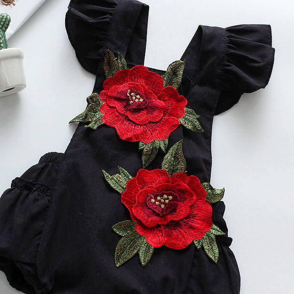 Jumpsuit Floral de Verano para Niñas