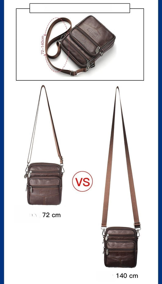 Bolsa de Cintura Multifuncional para Hombre - Bandolera Mensajero con Compartimentos para Celular - Image 18