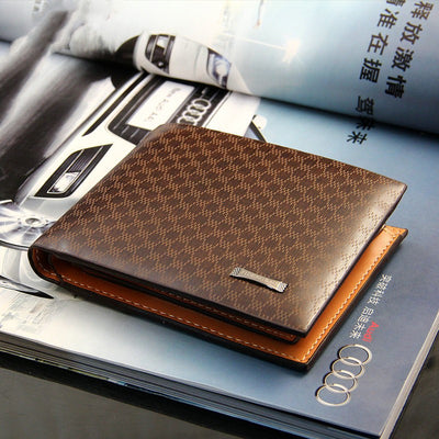 Cartera para Hombre con Múltiples Ranuras Tarjetero Cuadros Creativo - Image 3