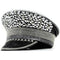Gorra de Diamantes Plateada con Lentejuelas para Novia y Eventos