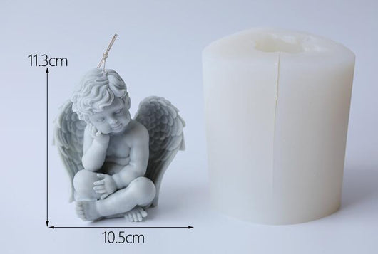 Molde de silicona para velas de ángel - Image 5