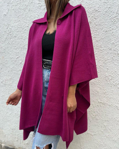 Abrigo Trench Suelto con Botón Único para Mujer - Image 18