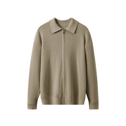 Cardigan de Lana con Cierre para Hombre - Suéter Tipo Saco Elegante - Image 16