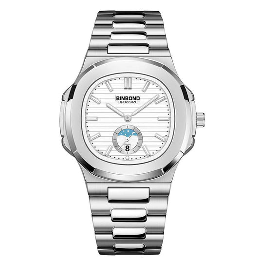 Reloj de Acero Retro con Correa Metálica - Cuarzo Resistente al Agua - Image 6