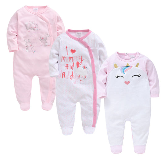 Enterizo Infantil de Manga Larga Estampado - Primavera y Otoño - Image 22