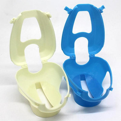 Soporte Fijo para Palomas Mensajeras - Comedero Medicado Ligero Azul - Image 5