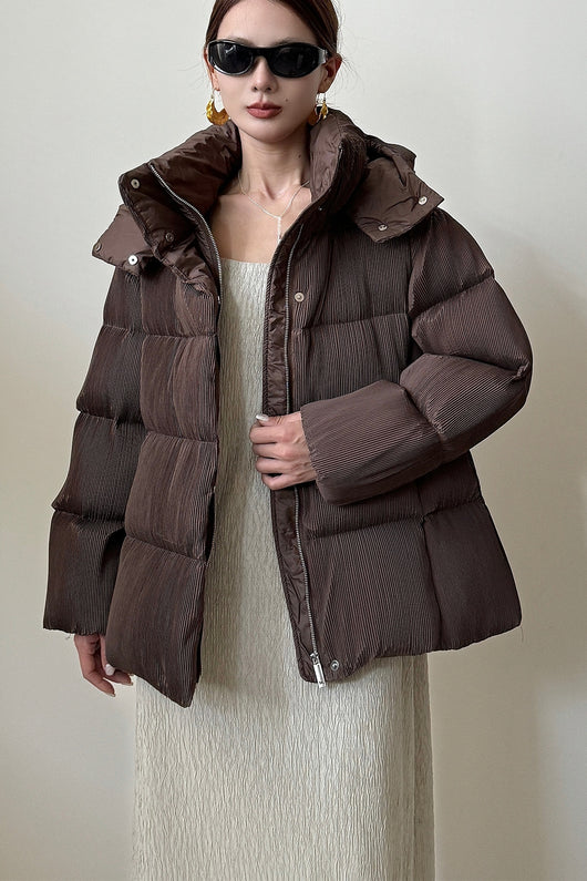 Chaqueta Acolchada con Cinturón Ajustable para Mujer - Efecto Adelgazante - Image 17
