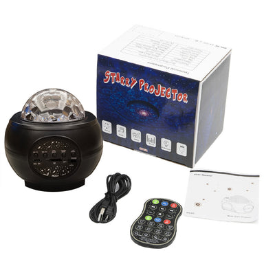 Proyector de Luz Nocturna Galaxy con Olas Oceánicas LED, Altavoz Bluetooth y Música - Image 5