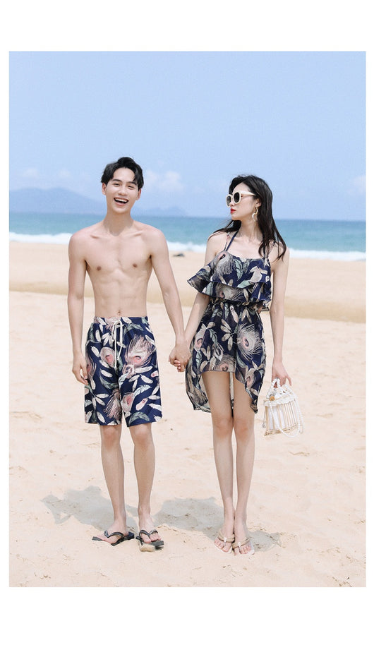 Traje de Baño para Parejas Luna de Miel Playa Vacaciones - Image 11