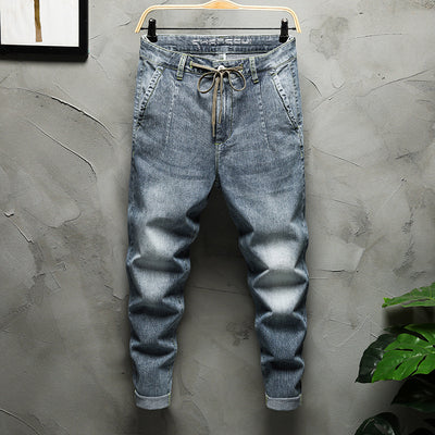 Jeans Cropped Slim Retro Tendencia Coreana Primavera - Image 10