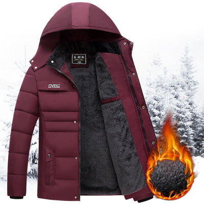 Abrigo de Invierno para Hombre - Chaqueta Acolchada de Algodón Premium - Image 8
