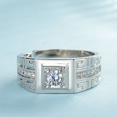 Anillo de Propuesta con Moissanita de Alta Simulación - Image 3