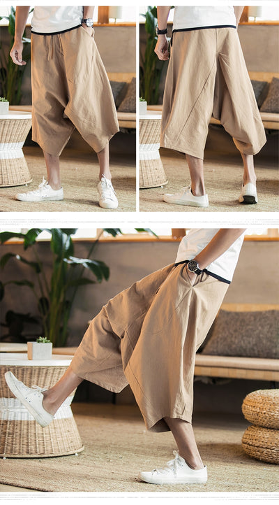 Pantalones Holgados de Algodón Estilo Chino - Corte Relajado Talla Grande Juventud - Image 17