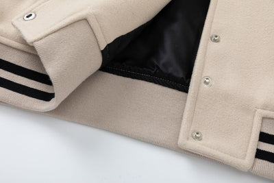 Chaqueta de Lana con Bordado de Hueso - Colección Otoño Invierno - Image 12