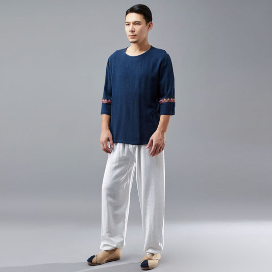 Camisa de Algodón y Lino - Image 2