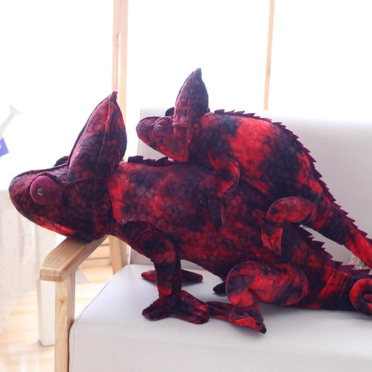 Peluche Camaleón Realista - Juguete Suave de Reptil para Niños - Image 3