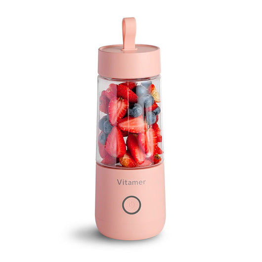 Licuadora Portátil 350ml USB Recargable - Batidora Eléctrica para Smoothies y Jugos - Image 16