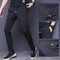 Pantalones Casuales de Seda de Hielo para Hombre
