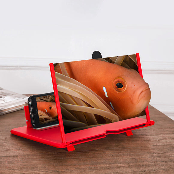 Amplificador de Pantalla 3D con Lupa Plegable y Refuerzo de Señal