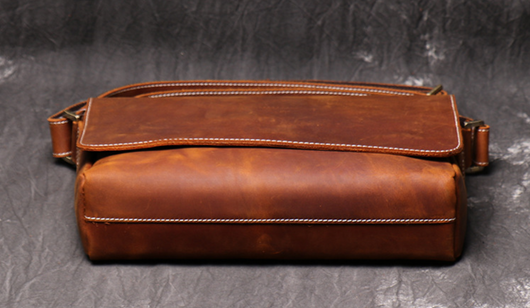 Bolso Bandolera Vintage Artesanal para Hombre - Image 7