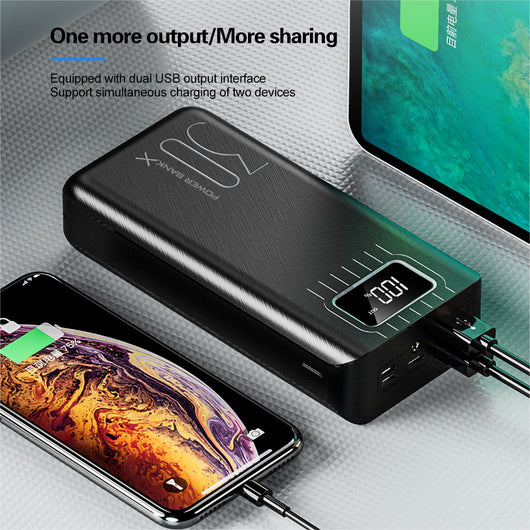 Batería Externa 30000 mAh - Carga Rápida para Múltiples Dispositivos - Image 6