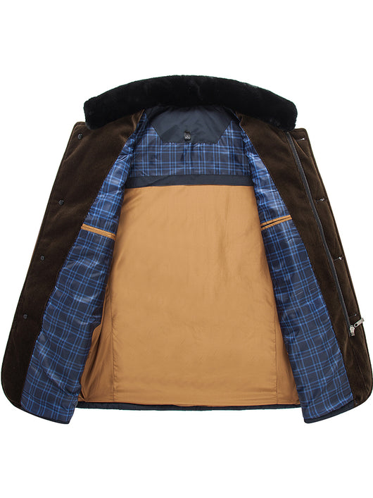 Abrigo Acolchado Cálido para Hombre Adulto Mayor - Invierno Premium - Image 6