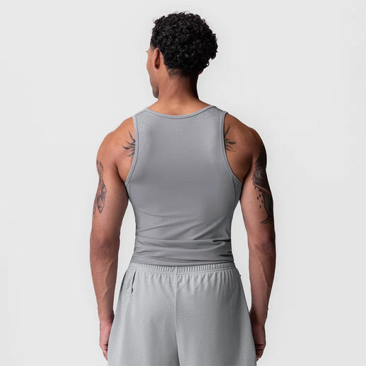 Camiseta Deportiva Sin Mangas Hombre Estilo Americano - Tela Fresca, Secado Rápido y Alta Elasticidad - Image 28