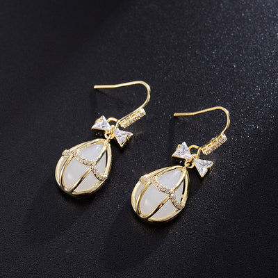 Aretes de Ópalo Mariposa para Mujer - Image 5